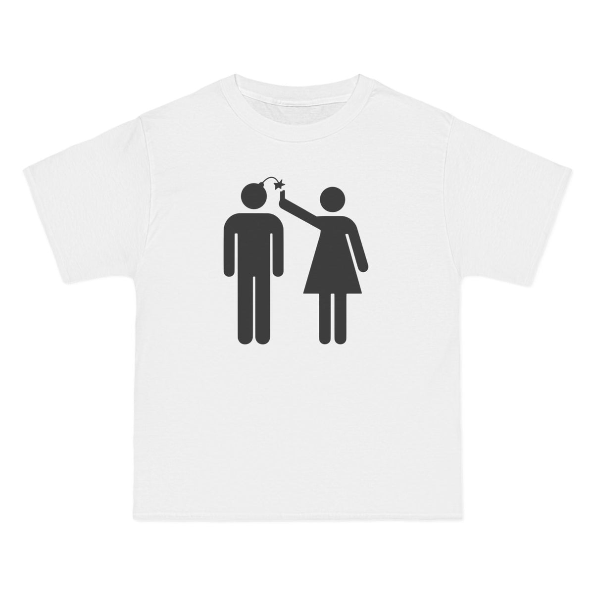 Light Me Up White T-Shirt