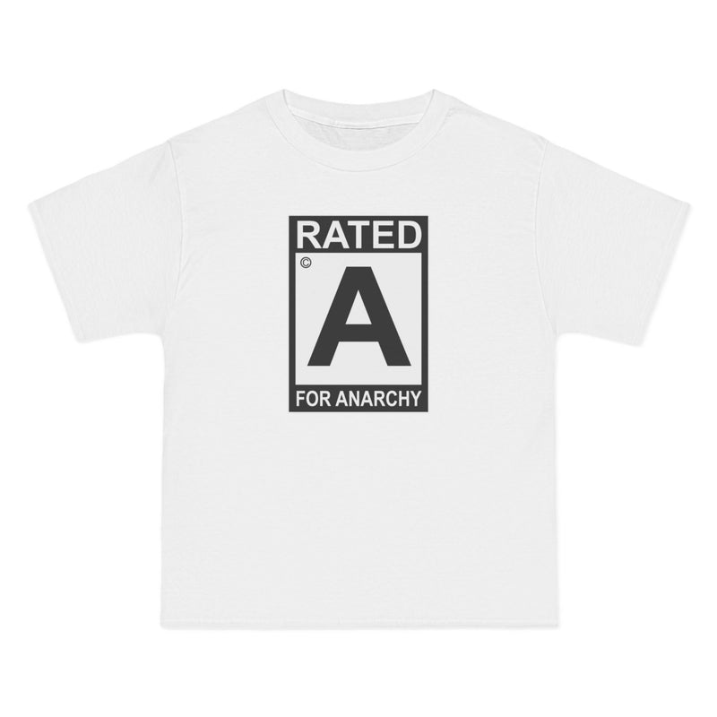 Rated A White T-Shirt