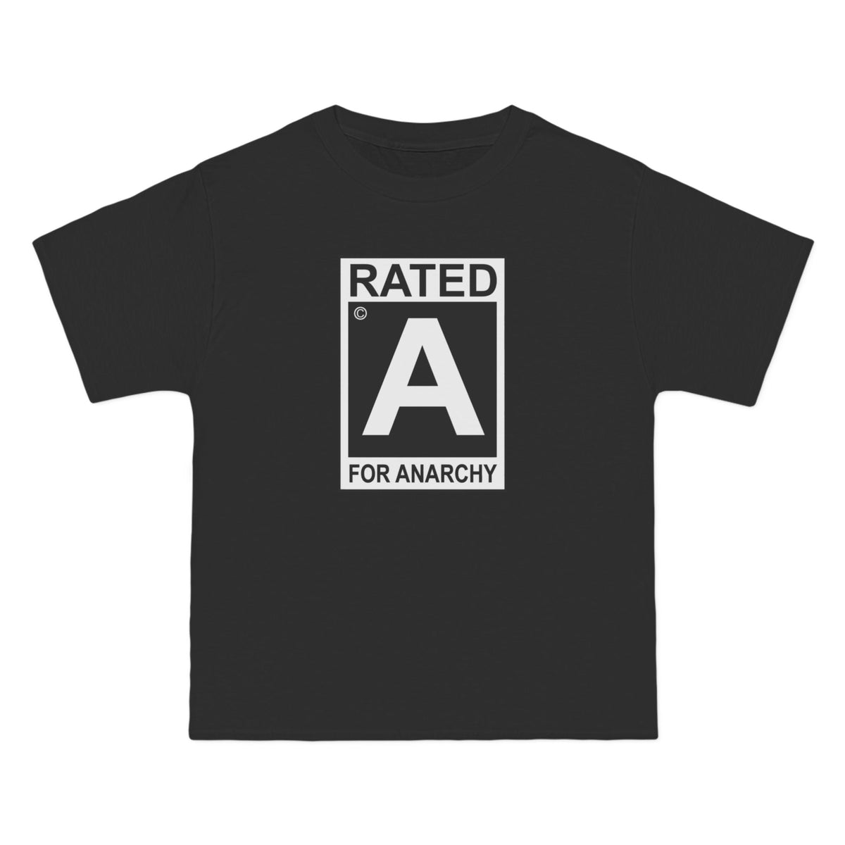 Rated A Black T-Shirt