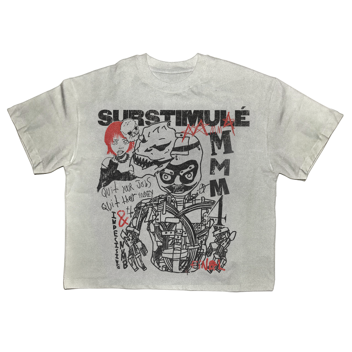 SURSTIMULÉ boxy t-shirt .