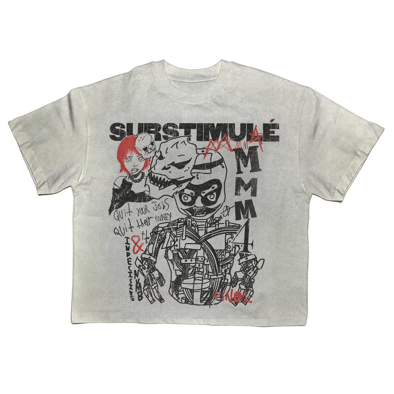 SURSTIMULÉ boxy t-shirt .